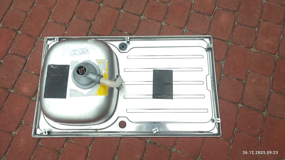 Zlew Jednokomorowy z ociekaczem 80cm