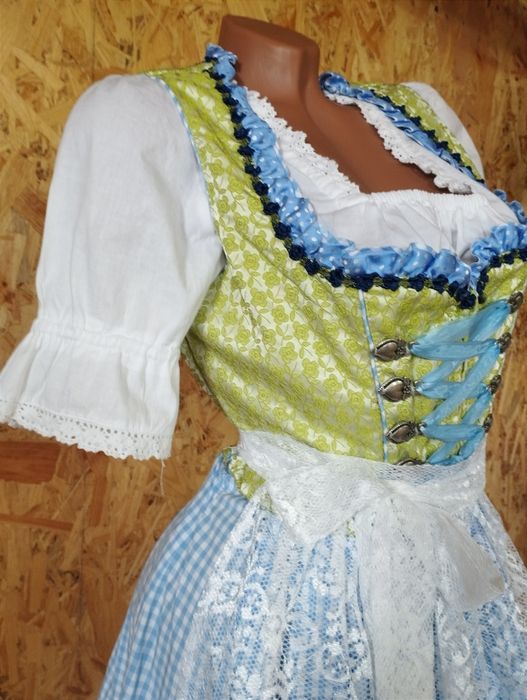 Баварское платье дирндль сарафан Октоберфест пивной фестиваль