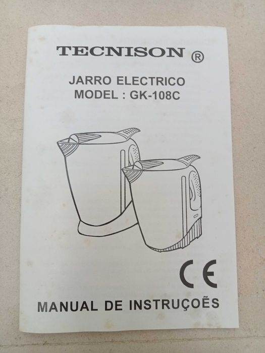 Jarro eléctrico sem fio