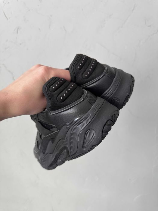 Мужские кроссовки Adidas Niteball "Black" Размеры 40-45
