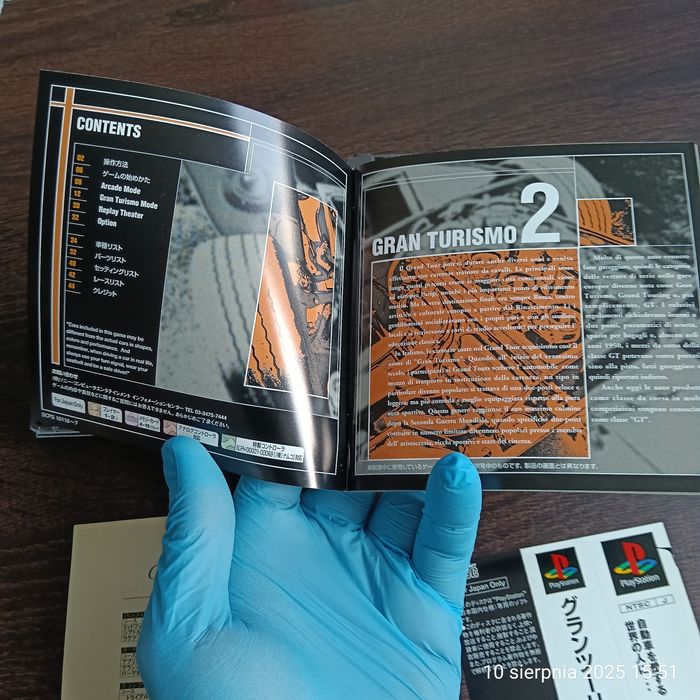 Gran Turismo 2 PS1 NTSC-J Japonia KOMPLET Stan idealny kolekcja