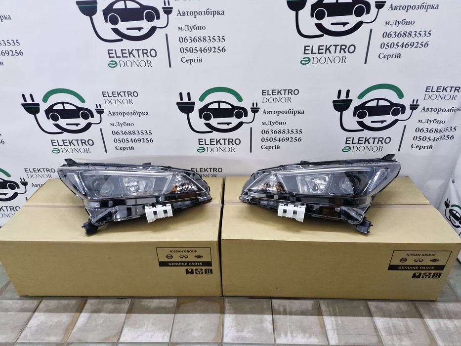 Фара Nissan Leaf 18-24 р.в. фари передні права ліва Ніссан Ліф 2