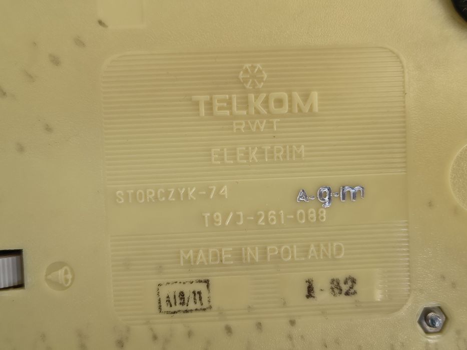 RWT Telekom Storczyk-74 telefon stacjonarny PRL