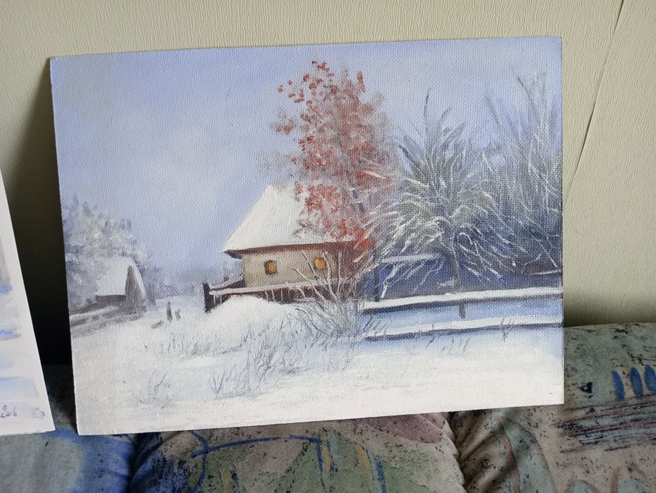 Картины разные краски