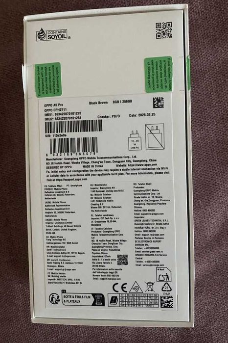 Oppo A5 Pro 255 gb como novo