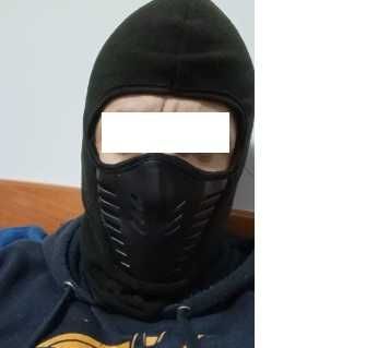 kominiarka maska Ninja termiczna na rower gogle hulajnogę skuter narty