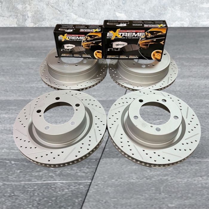 Гальмівні диски R1concepts, гальмівні колодки PowerStop