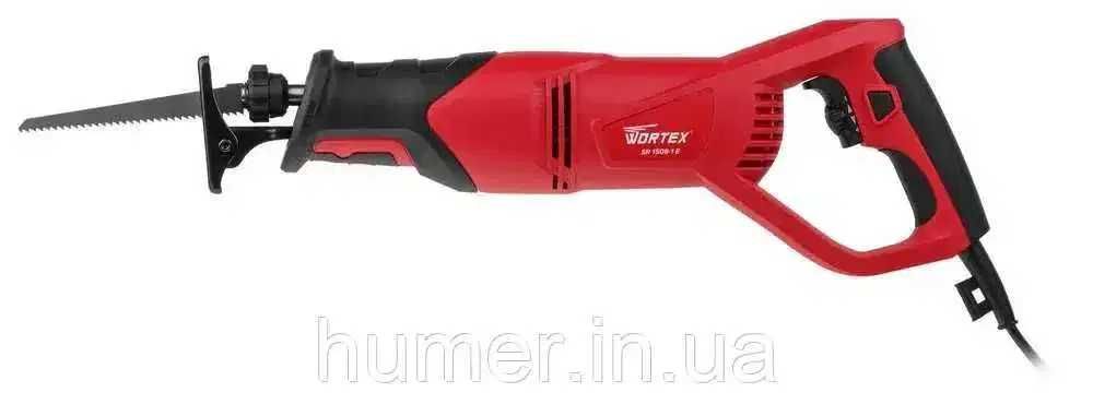 Шабельна пила ножівка електрична WORTEX 25500 об/хв, 900 Вт