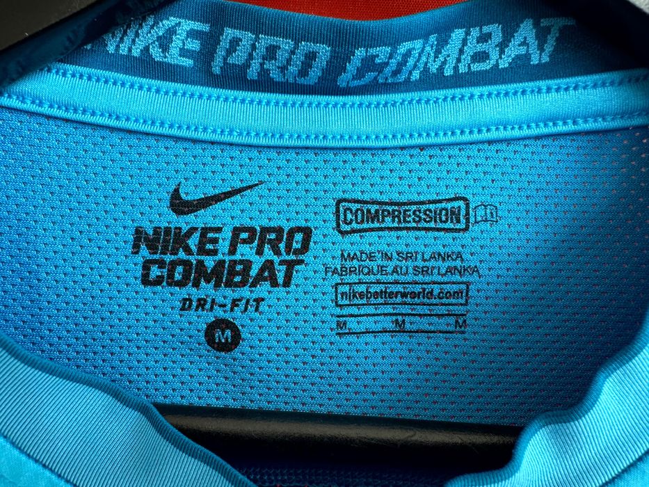 Nike Pro Оригінал чоловіча спортивна термо футболка рашгард розмір M