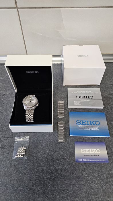 Seiko SRPW71K1 (Full Set) com fatura Preço Fixo.