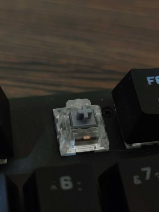 Механическая клавиатура HyperX Alloy FPS RGB Kailh Speed Silver