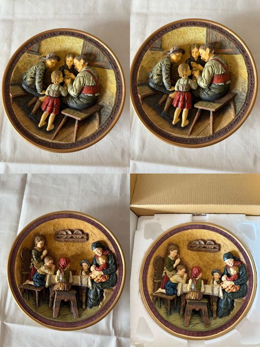 Вінтажні настінні колекційні панно ліпнина. 3 Д