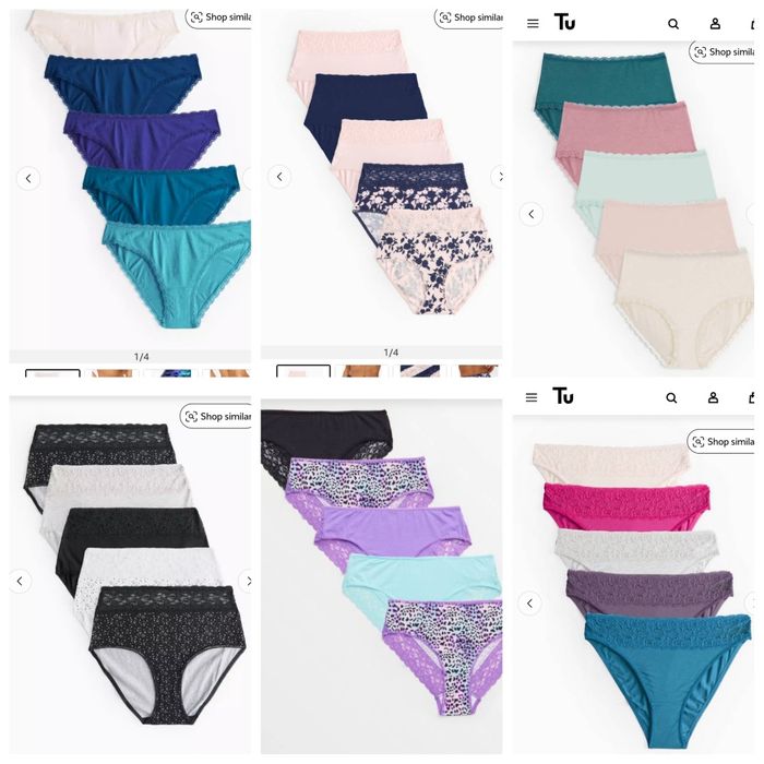 Жіночі трусики Джордж, H&M , GEORGE, Matalan женское белье