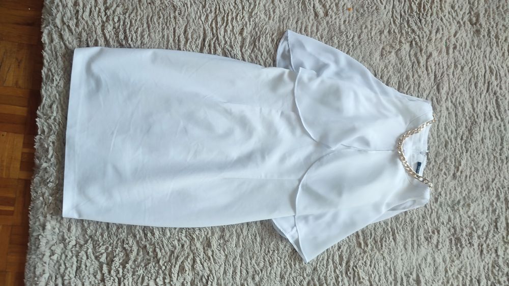 Sukienka Orsay biała elegancka ołówkowa roz.38