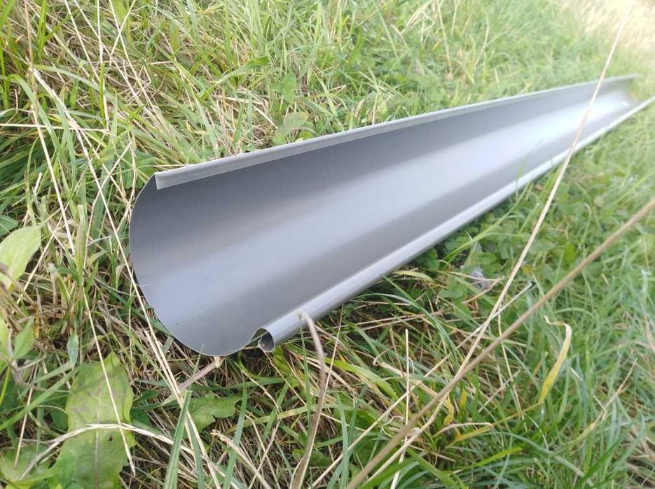 Rynna KROP Blachotrapez 150 3m antracyt metaliczny 9007 NOWA