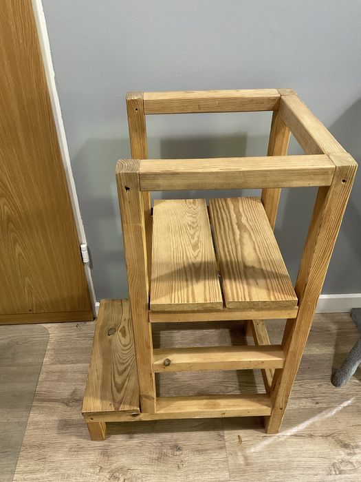 Taboret ze schodkiem - drabinka - kitchen helper