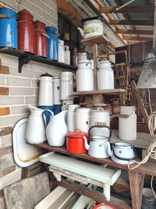 Stare emaliowane prl