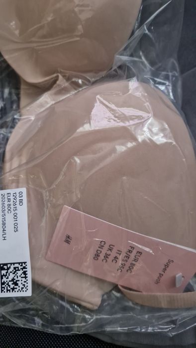 Бюстик H&M, 80C, новий, з пуш-ап