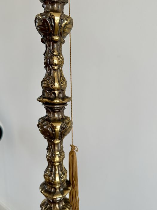 Lampa podłogowa oraz mniejsza np. na komodę