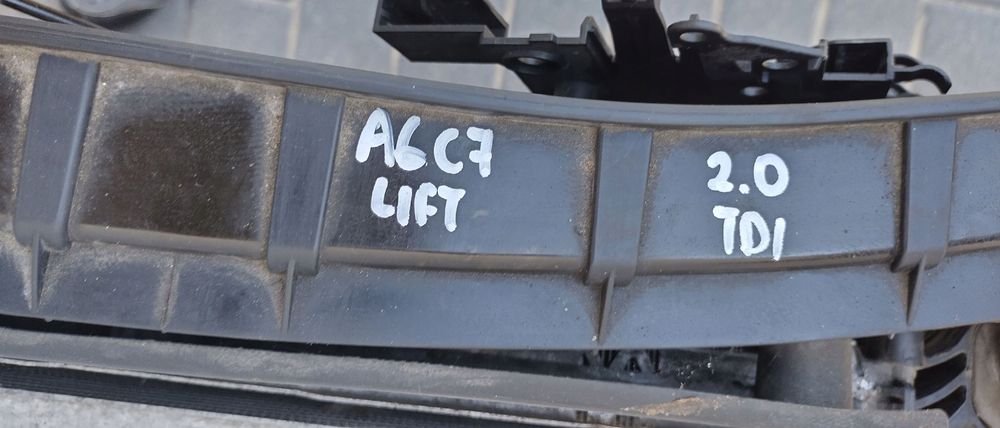 audi a6 c7 4g lift 15-18 2.0 tdi manual pas przedni wzmocnienie komple