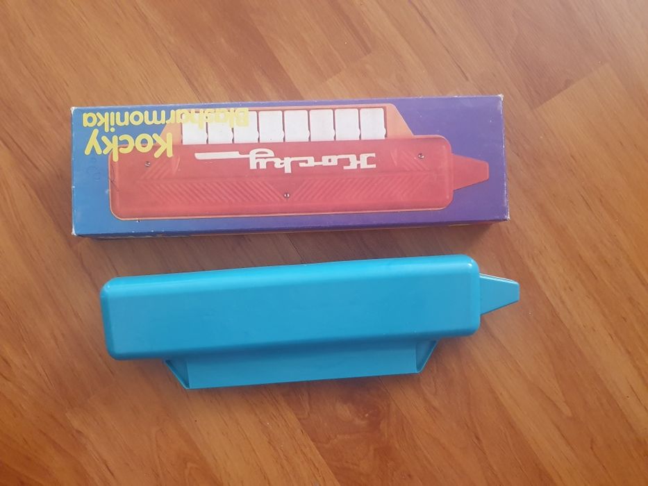 Игрушка  СССР ГДР GDR Детский музыкальный инструмент гармошка Triola