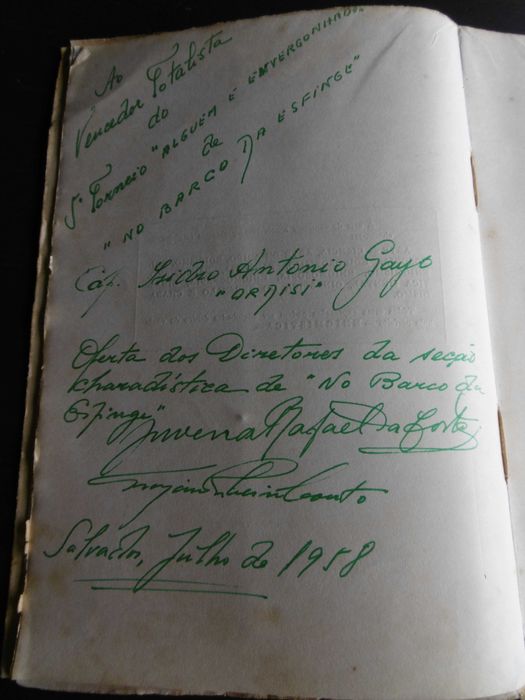 "Enigmística Ueniri 1ª Edição 1954