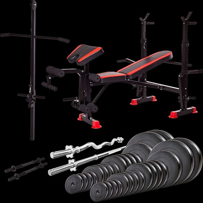 Гантели разборные, штанга наборная, гриф, блины, диски, гиря, скамья!