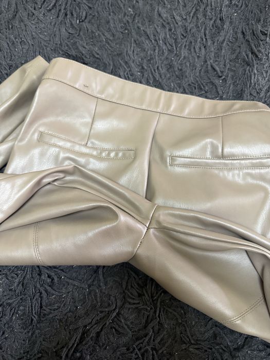 Замшеві штани та з екошкіри ZARA