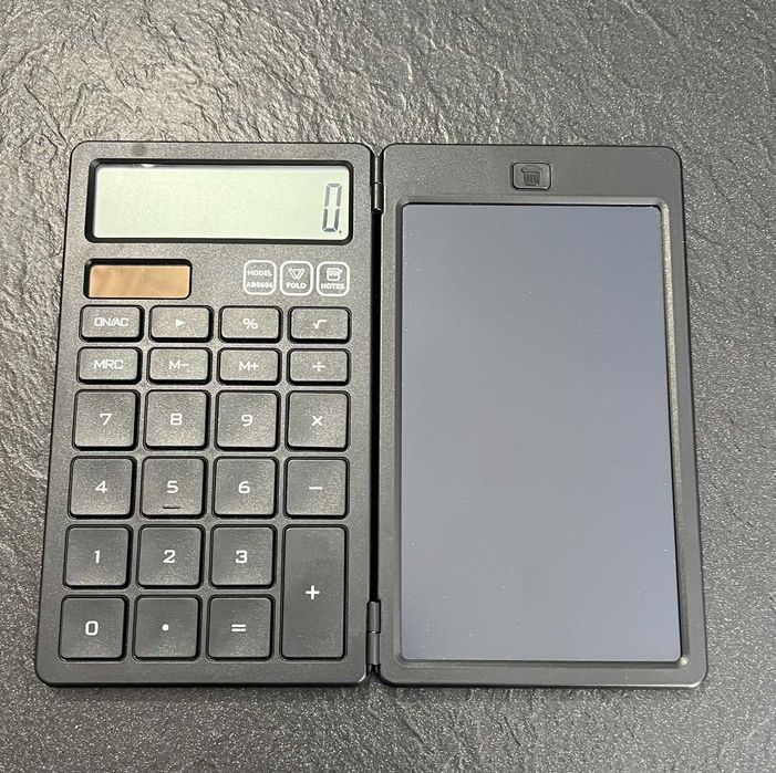 Kalkulator biurowy szkolny Newyes z tabletem LCD notes znikopis 2 w 1 Rysik