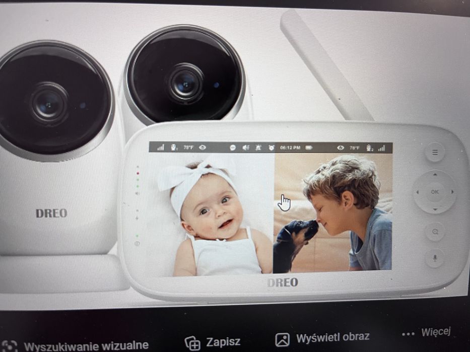 Kamerka Dreo 5” Lcd 720p HD