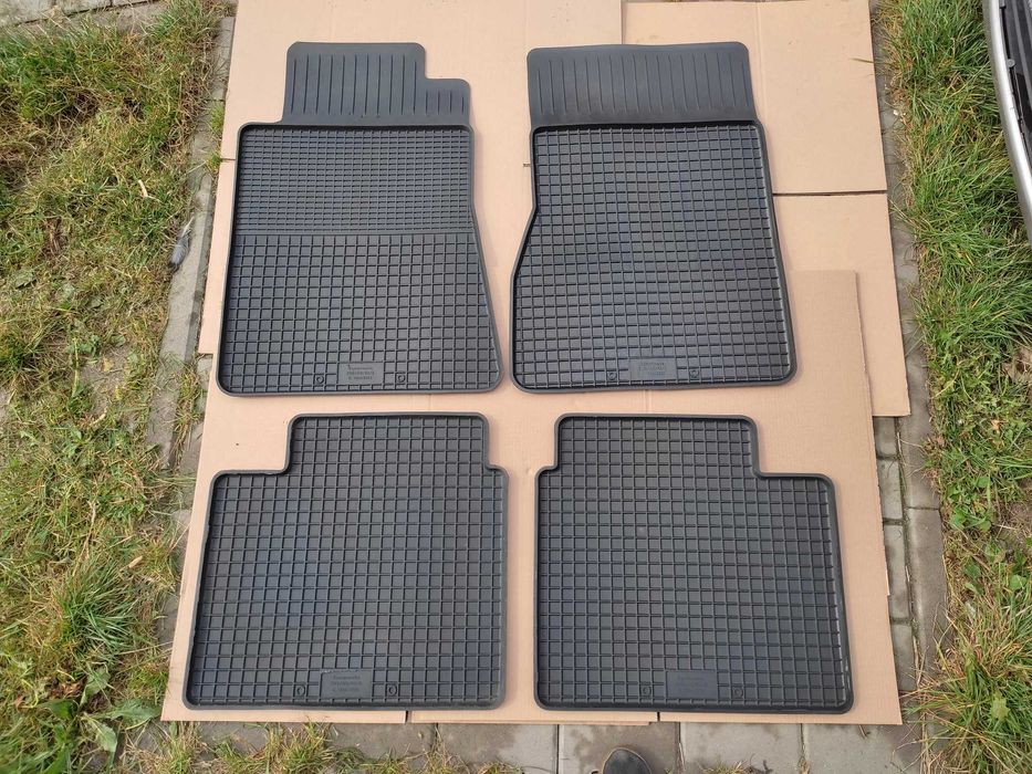 BMW S7 E65 E66 2001r-2007r NOWE Dywaniki gumowe dopasowane korytka