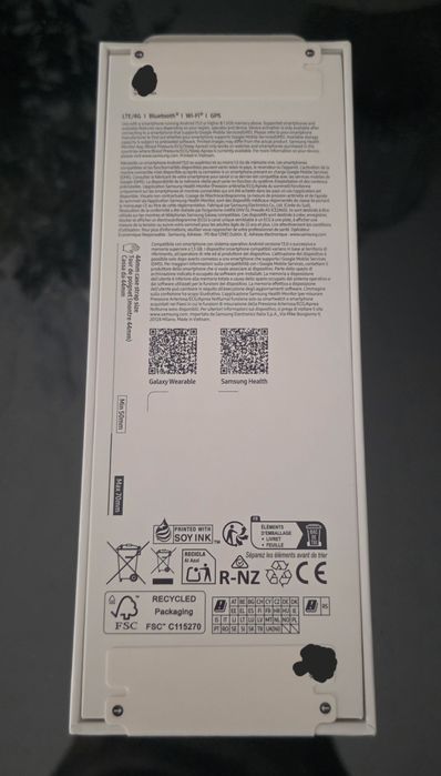 Samsung Galaxy Watch 9 LTE 44mm Grafite Novo Selado