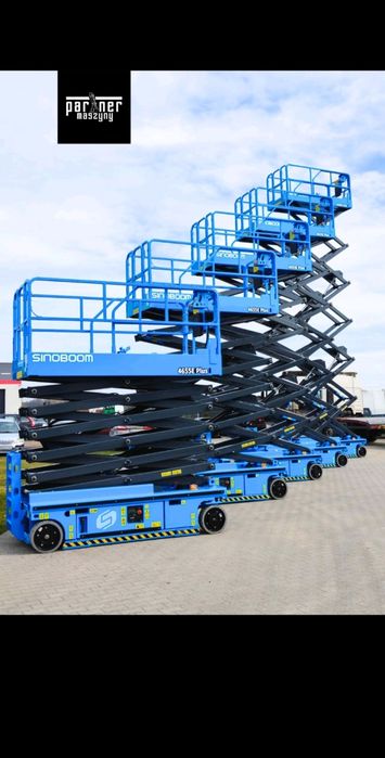 Podnosnik koszowy, nozycowy, zwyzka. Ladowarka, wynajem.