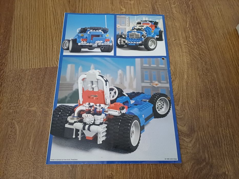 Lego 5541 Model Team- Blue Fury z roku 1995