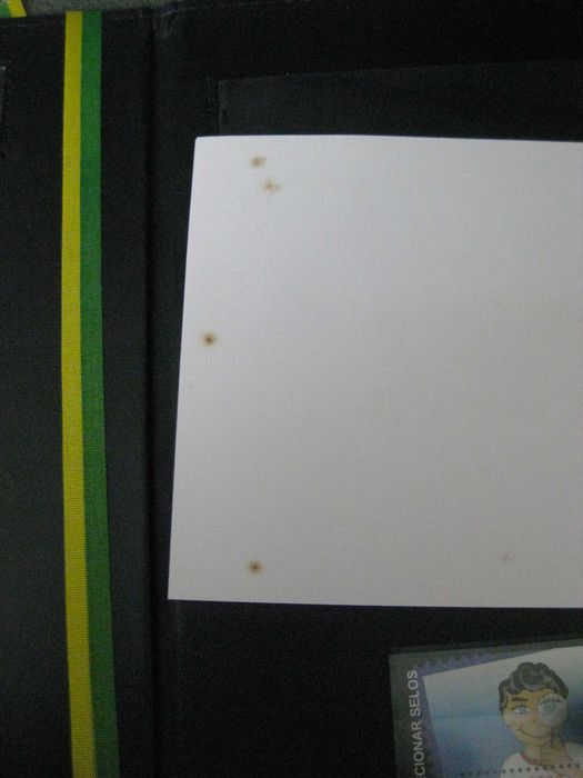 Carteira em Pele VIP c/ Selo Especial Comemorativo Lubrapex 2003