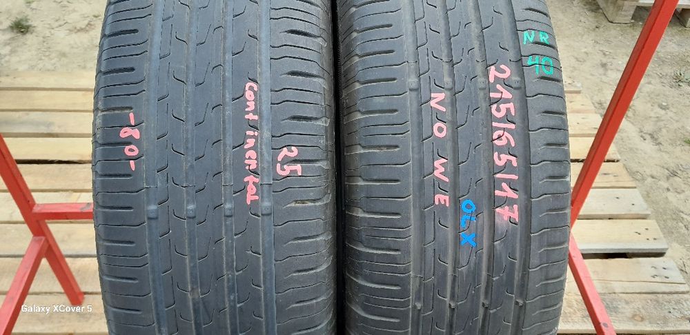 Opony Letnie 215/65/17.CONTINENTAL.2025.ADRES-Zaleaiany 33 A.