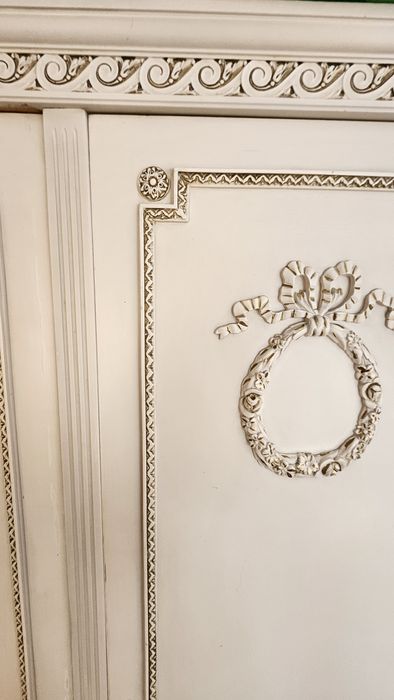 Szafa neoklasyczna  kremowa ludwik XVI prowansalskie shabby chic.