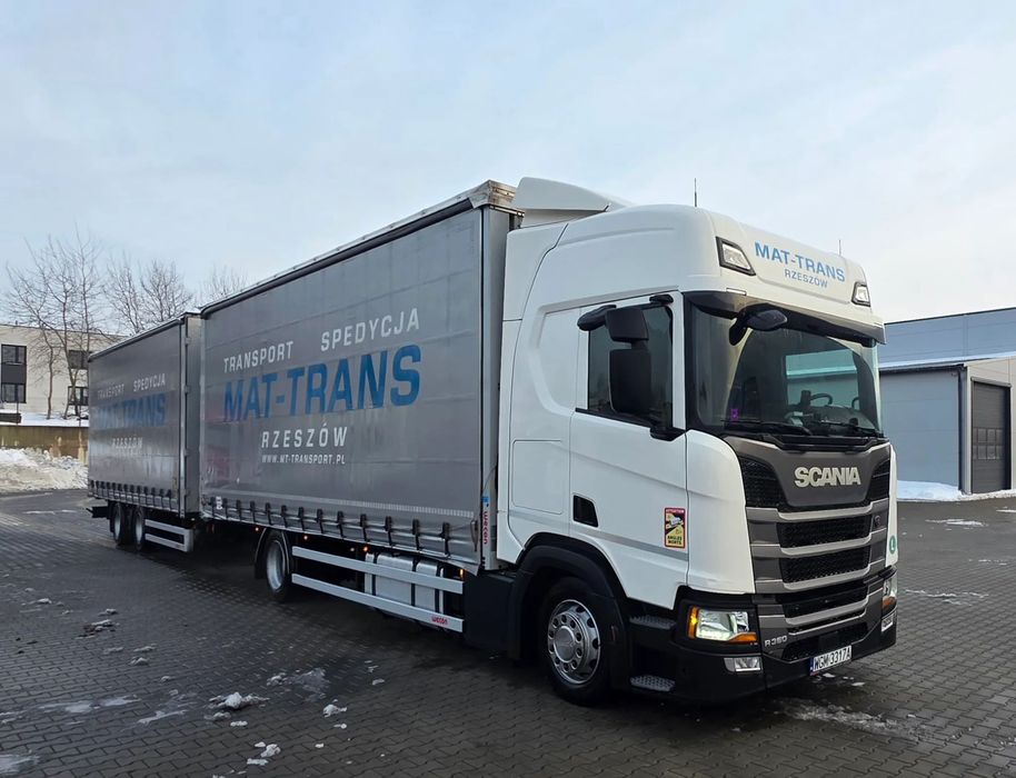 Scania R 360  / ZESTAW PRZEJAZDOWY / 7,7 + 7.7 / Stan BDB