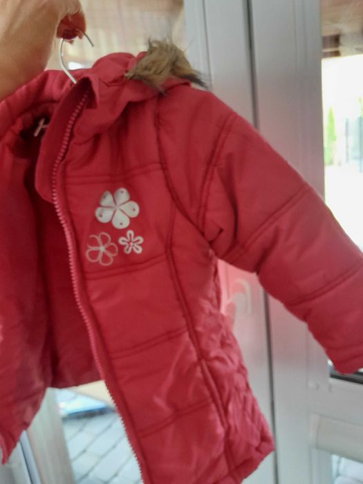 Kurtka zimowa r.98 dziewczęca