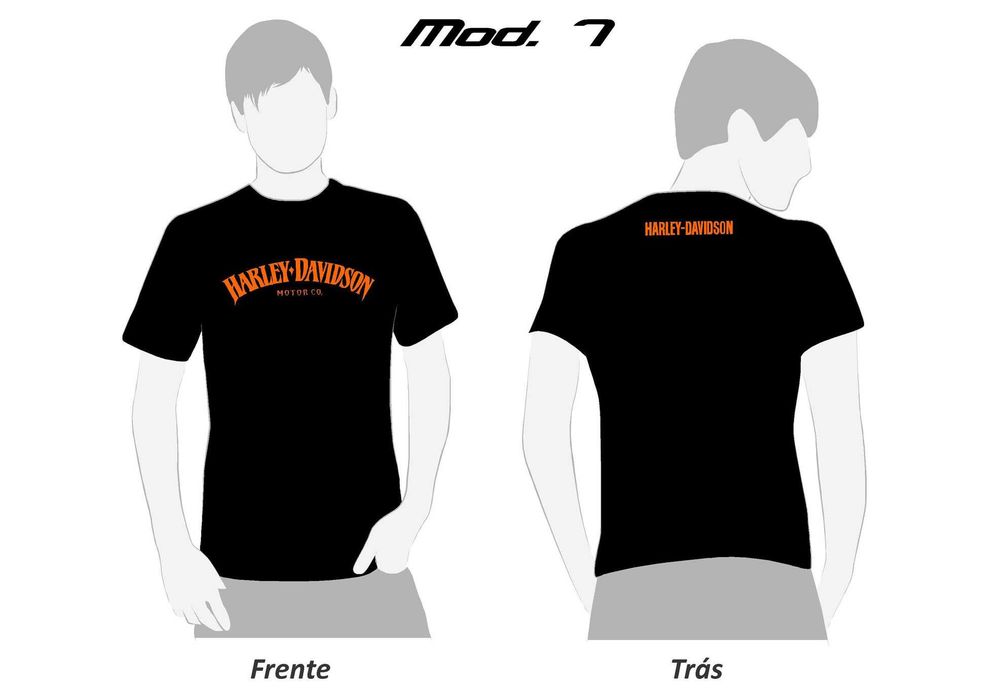 Tshirts Harley Davidson - NOVAS