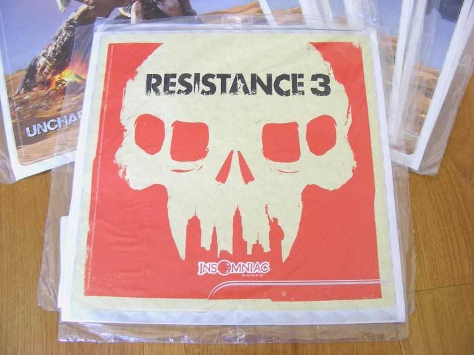PS3 - Colante Oficial do Jogo Uncharted
