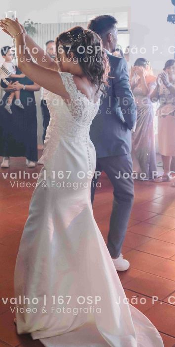 Vestido de Noiva Modelo Único