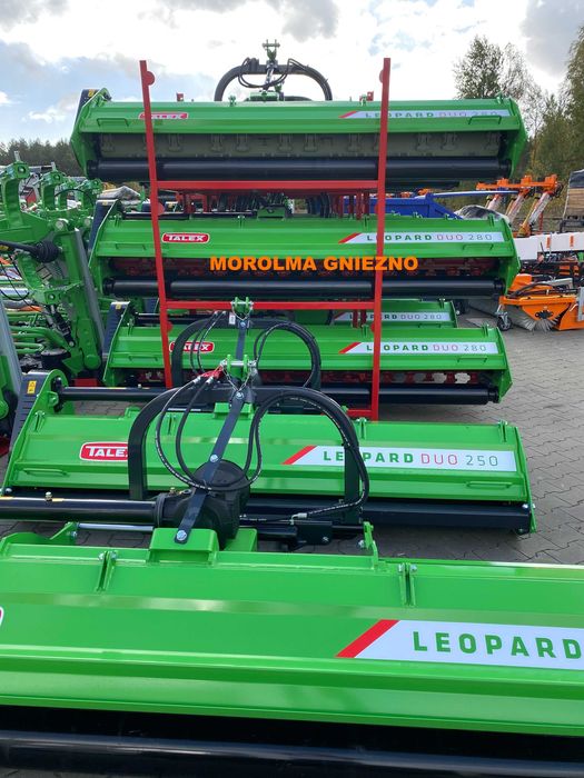 NOWOŚĆ Kosiarka bijakowa rozdrabniacz bijakowy mulczer TALEX LEOPARD DUO ECO na kukurydze ugory nieużytki poplony do sadów i poboczy komunalny