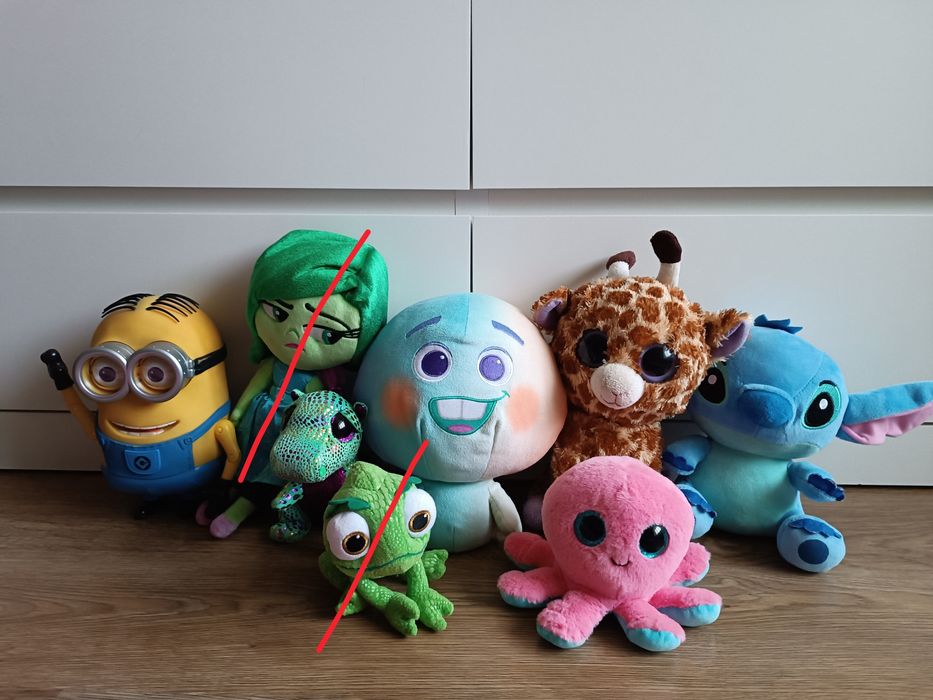 М'які дитячі іграшки Disney, Stitch, Despicable Me