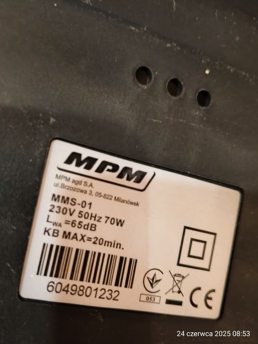 Masażer do stóp MPM stopy masaż