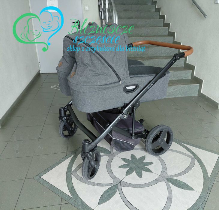 Wózek dla bliźniąt 3w1 KOMIS