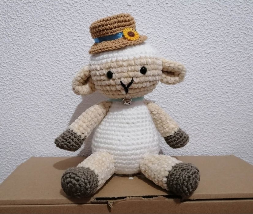 Peluches em crochê