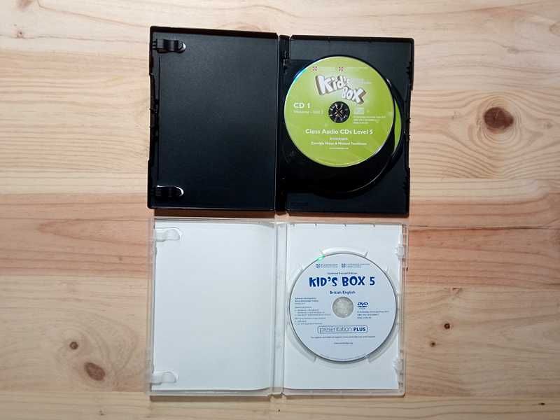 CDs Áudio e DVD Kid's Box - Level 5