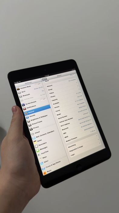 iPad mini 1 | iOS 6 | 32 GB