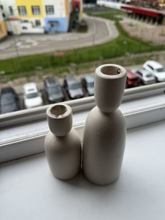 Керамічні свічники підсвічники